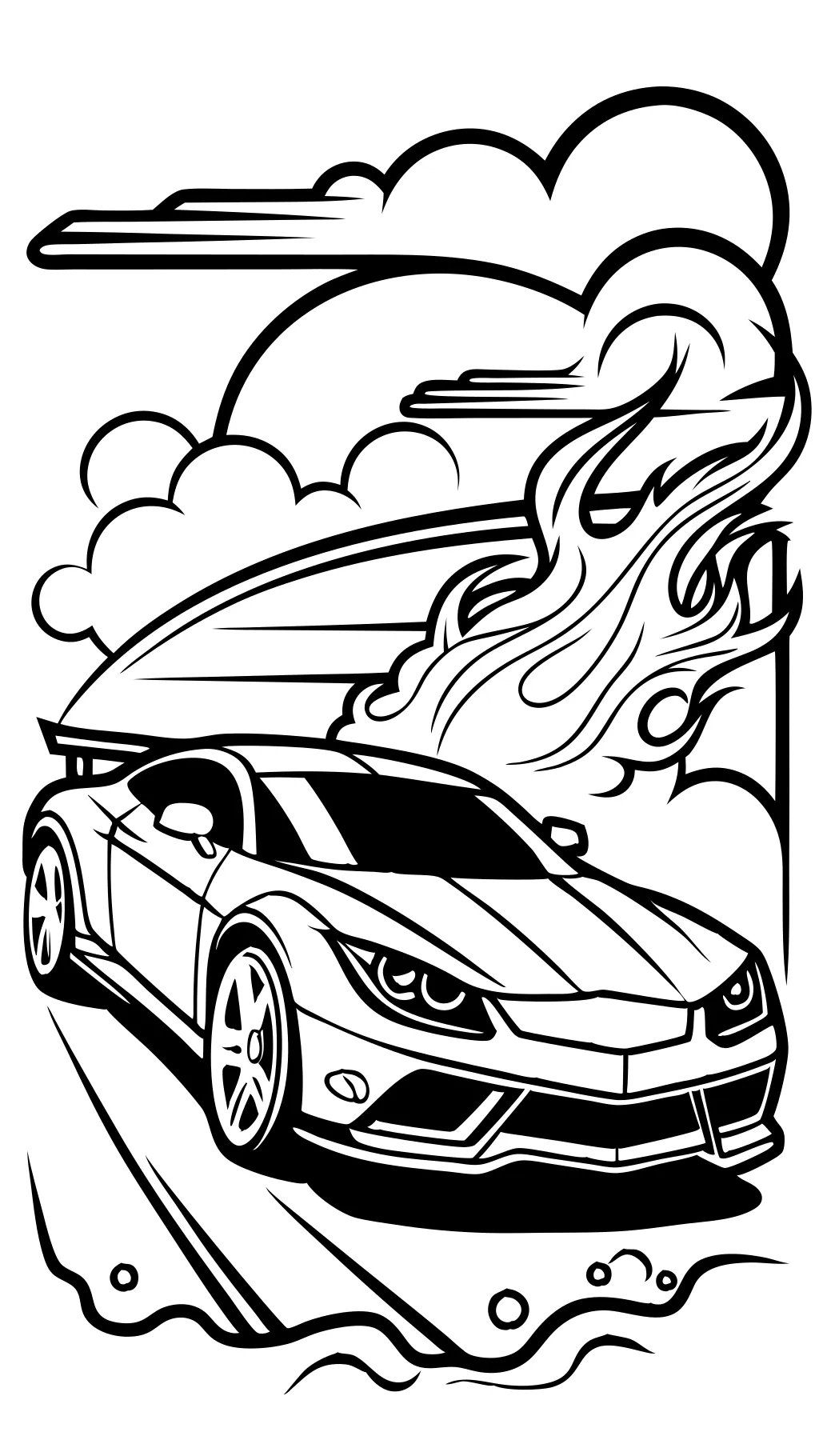 turbo coloring pages